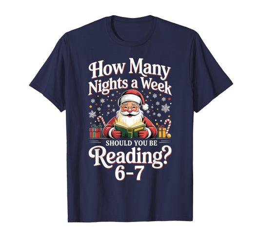 Reading 67 Meme English Teacher Funny 67 Christmas T-Shirt