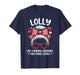 Lolly Valentine Quote for Loving Grandma with Cute Bow T-Shirt