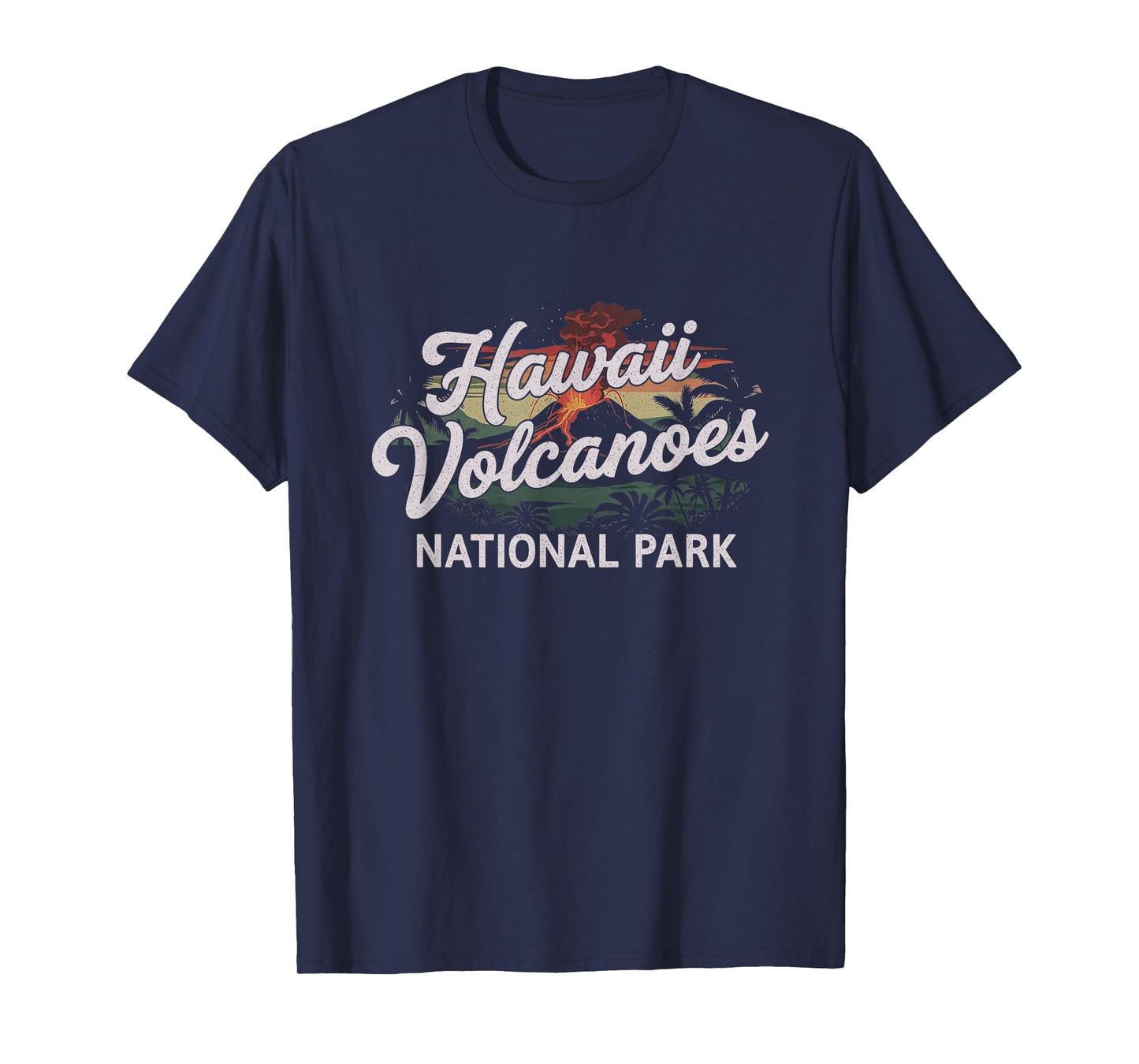 Hawaii Volcanoes National Park Art Design T-Shirt