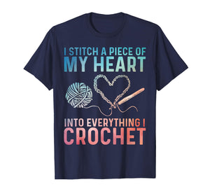 Funny Crochet Design for Men Women Crocheting Crochet Lover T-Shirt