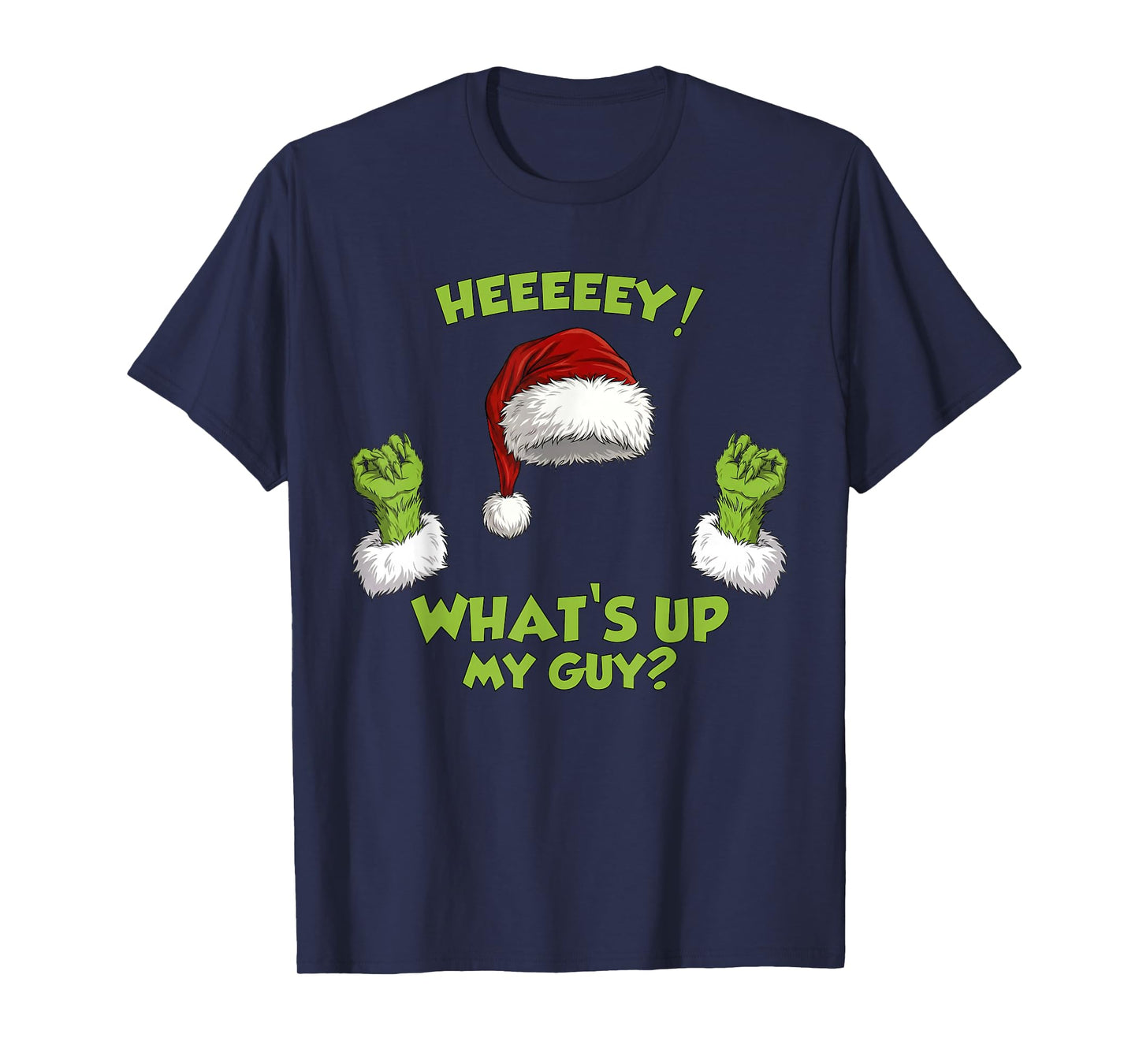 Funny What's Up My Guy Meme Xmas Christmas T-Shirt