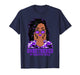 Unbothered Dreadlocks Loc'd Hair Black Woman Girl Camo T-Shirt