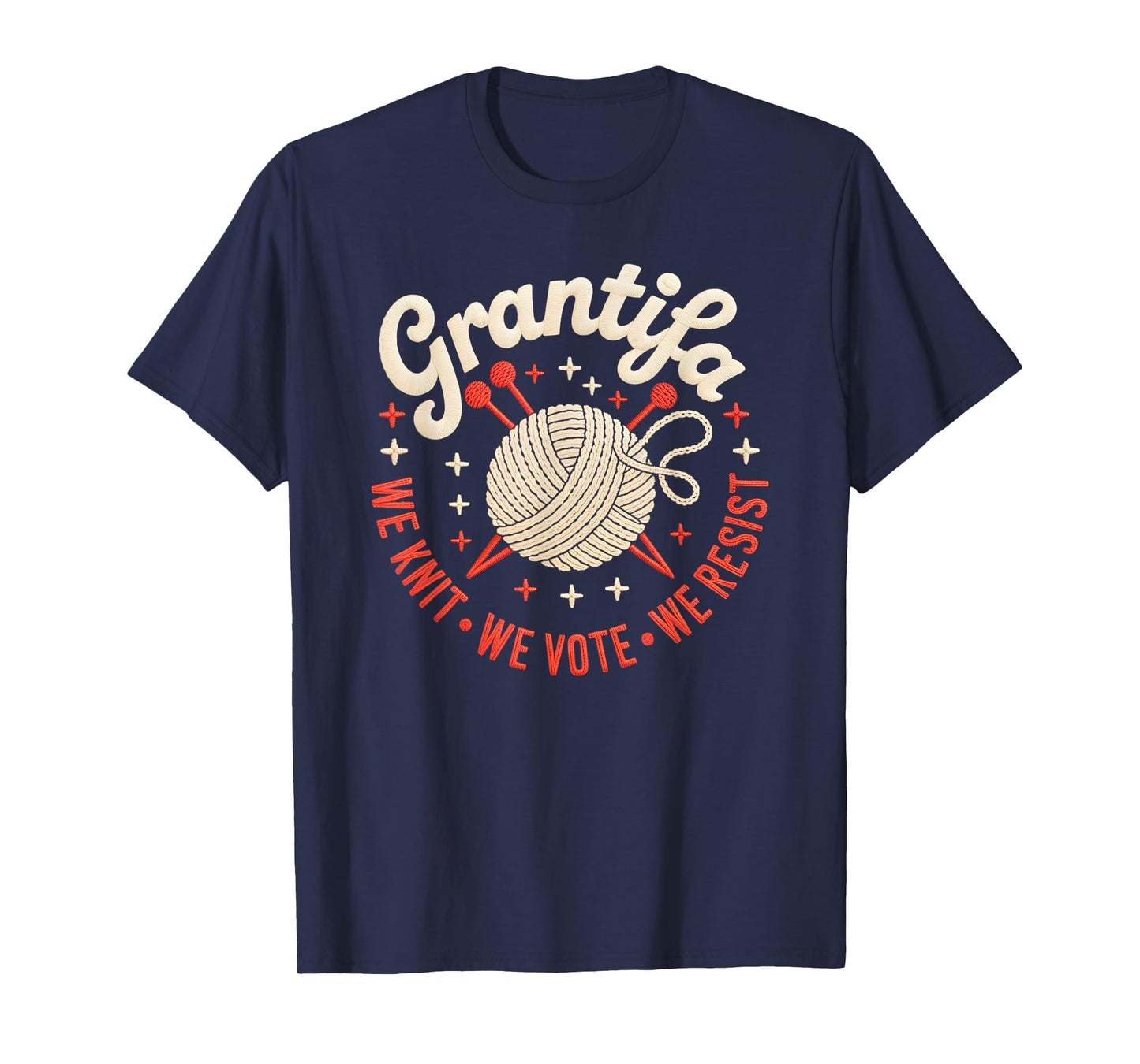 Grantifa Against Fascism Grandma Resist No Kings 2025 T-Shirt