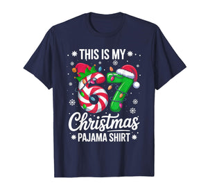This My 67 Christmas Pajama Shirt 67 Meme Boys Girls T-Shirt