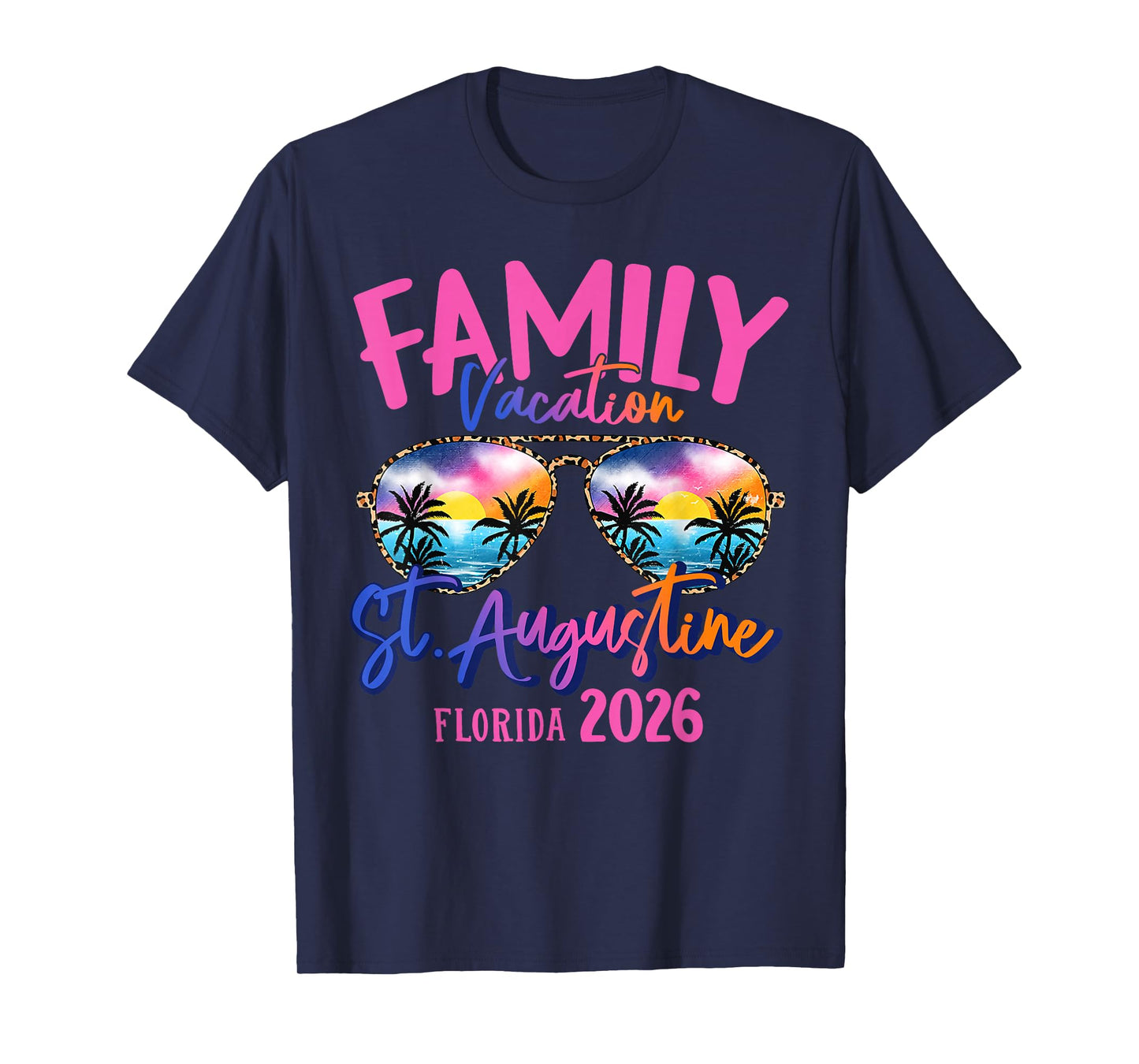 St. Augustine Florida Vacation 2026 Matching Family Group T-Shirt