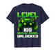 Level 100 Days Unlocked 100 Days of School Boy Girl Teacher T-Shirt