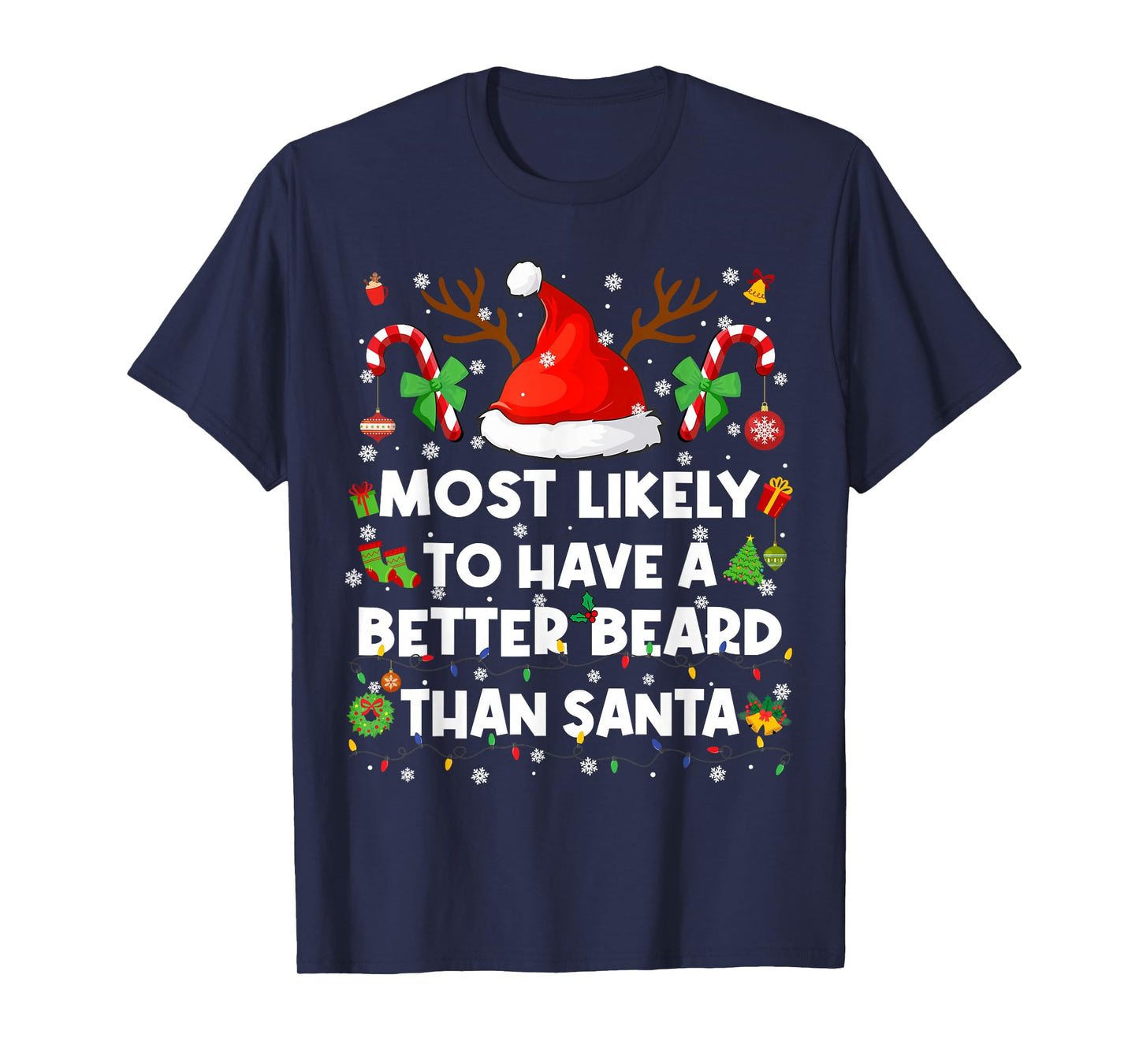 Most Likely to Take Too Many Pictures Christmas Men Women T-Shirt