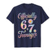 Officially a Teenager 6 + 7 13 Years 13th Birthday T-Shirt