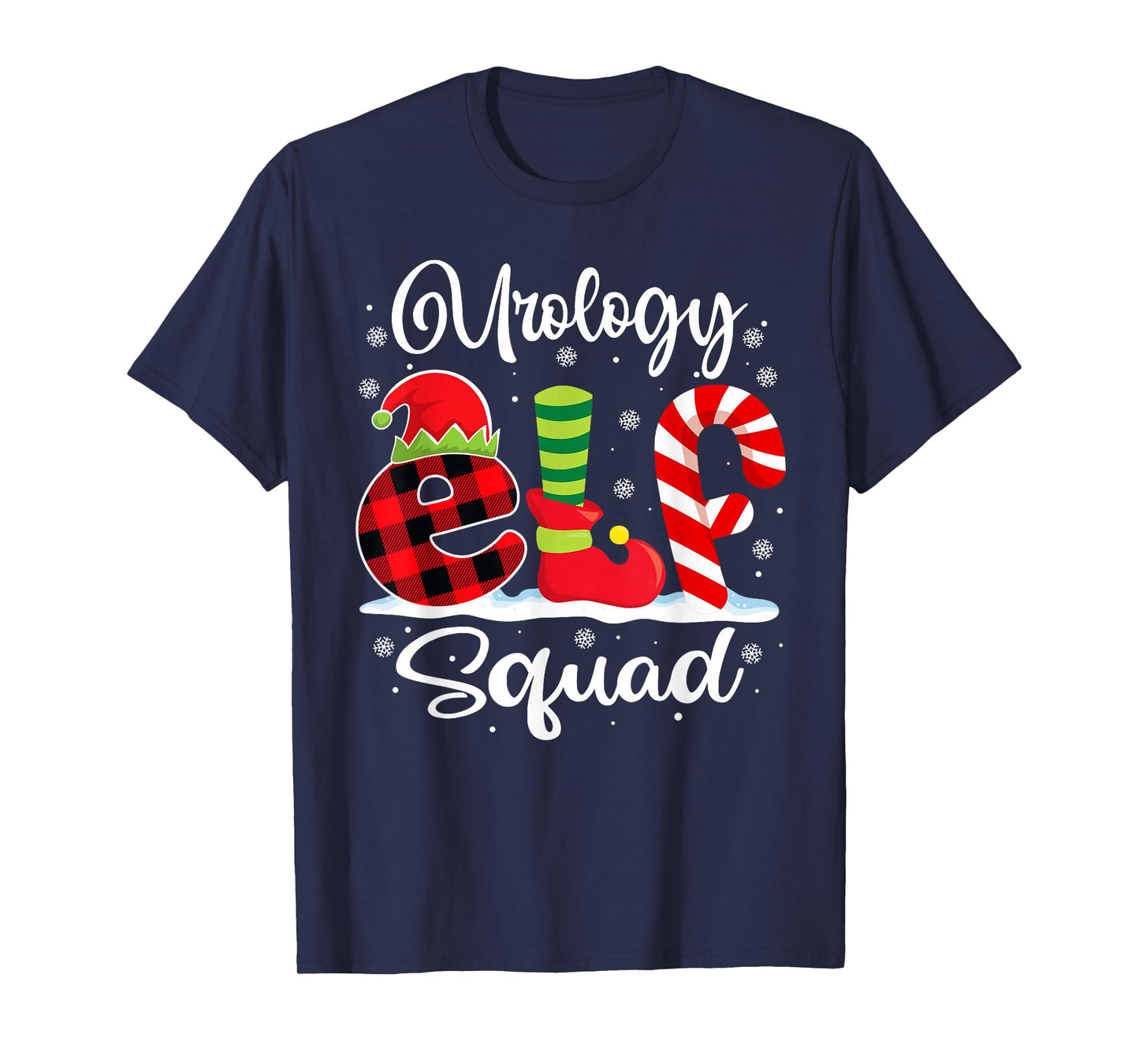 Urology Elf Squad Christmas Urologist Matching T-Shirt