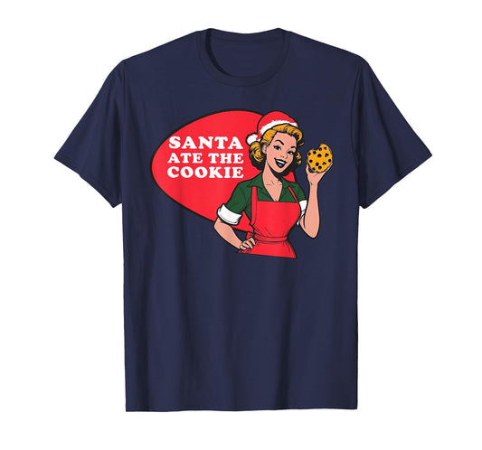 Santa Ate The Cookie T-Shirt
