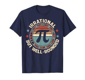 Irrational But Well Rounded Pi Day 3.14 Teacher Women Girl T-Shirt