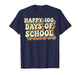100 Days of School Retro Sunset Teacher and Student T-Shirt