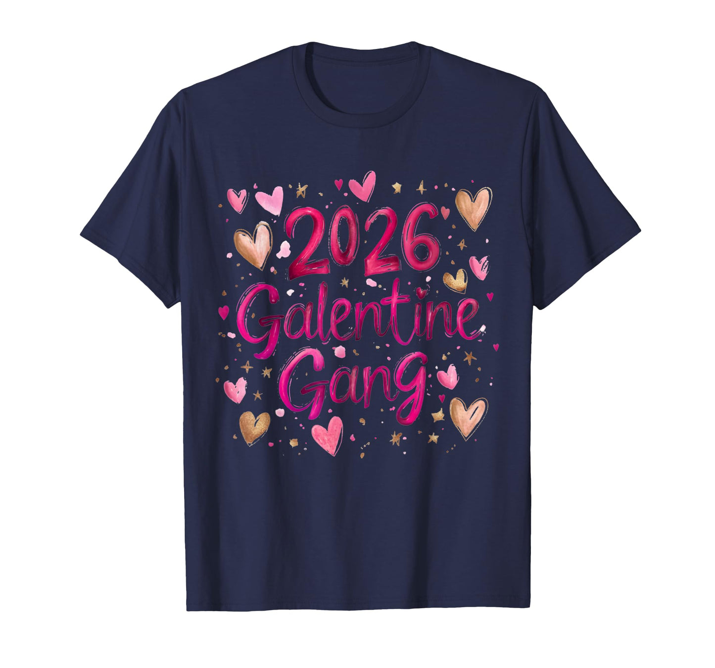 Galentine Gang 2026 Funny Valentines Day Gifts for Friends T-Shirt