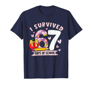 I Survived 67 Days of School Funny Leopard Student Style T-Shirt