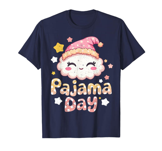 Pajama Day School Spirit Week Cute Cloud Teacher Student T-Shirt
