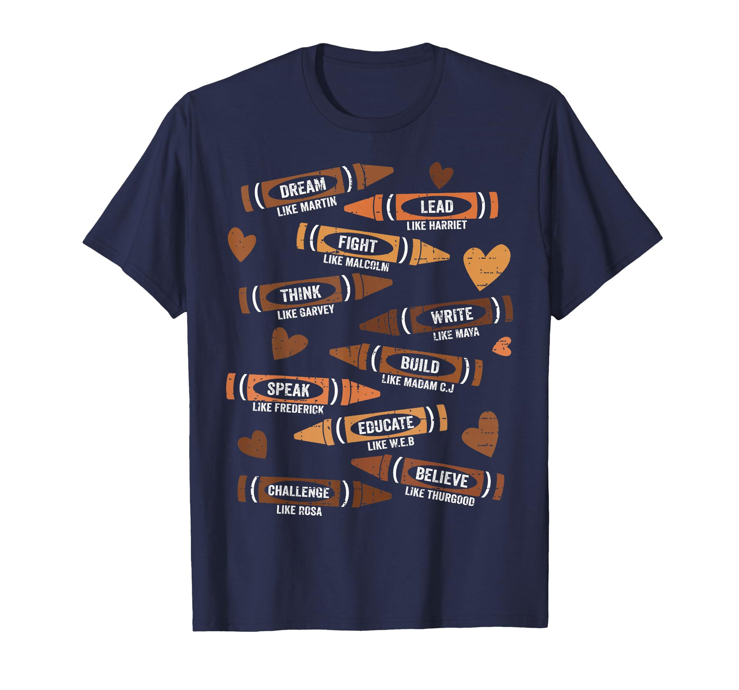 Black History Month Black Leaders African American Teachers T-Shirt