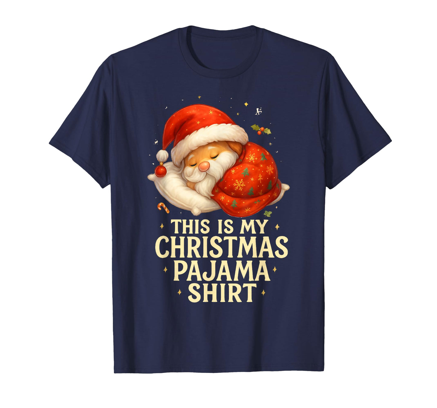 Christmas Gnome Christmas Pajama Xmas T-Shirt