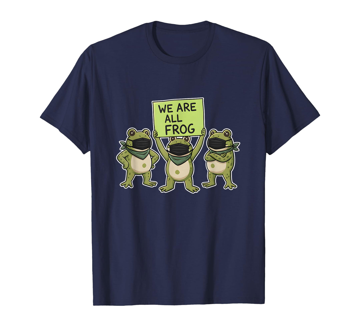 Retro Portland We are All Frog Design T-Shirt