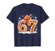 Funny Gingerbread Six Seven 67 Ice Cream Drip Christmas Girl T-Shirt
