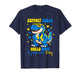Support Squad T Rex Dinosaur World Down Syndrome Awareness T-Shirt