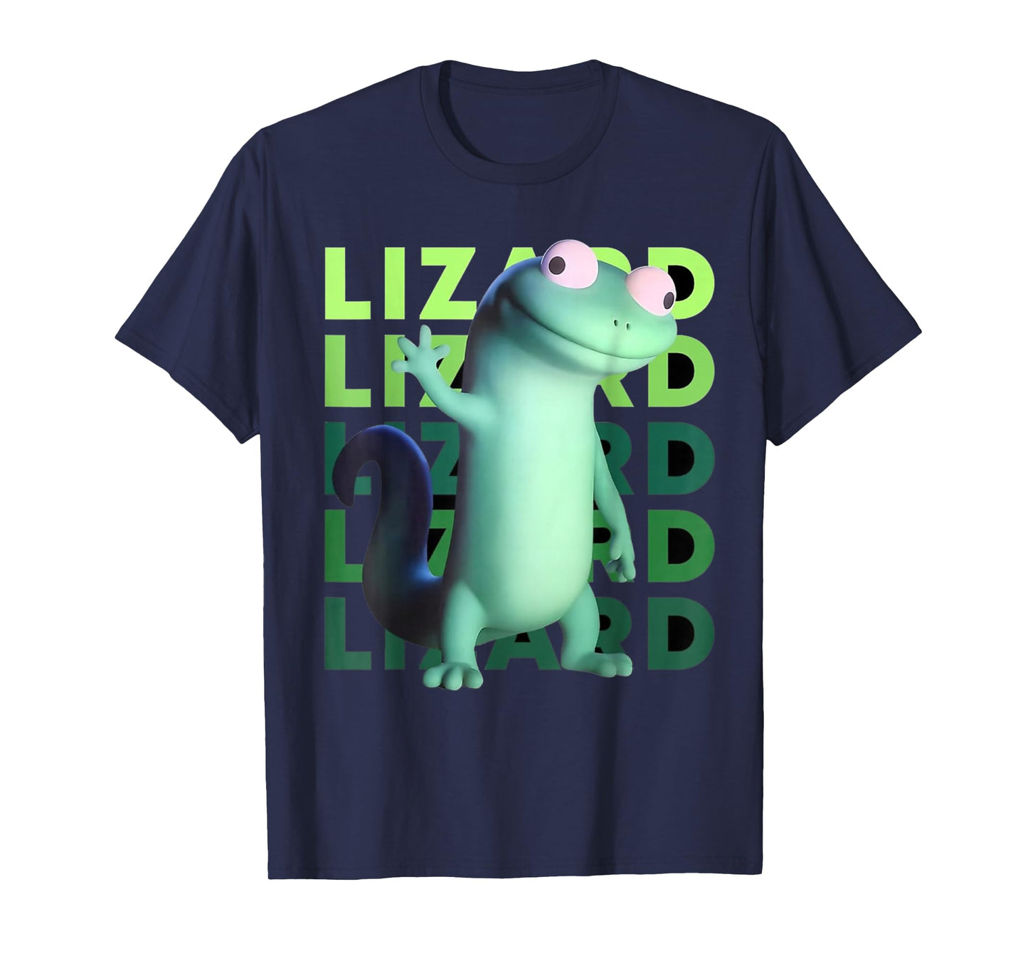 Funny Weirdcore Lizard Meme | 3D Surreal Animal T-Shirt