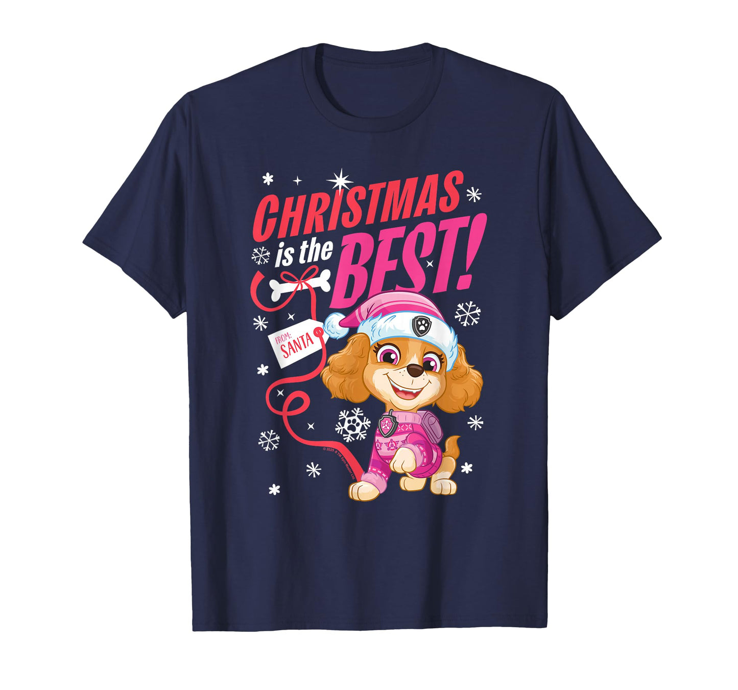 PAW Patrol Skye Christmas is The Best T-Shirt