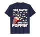 100th Day of School 100 Days and Still Poppin Kids Popcorn T-Shirt