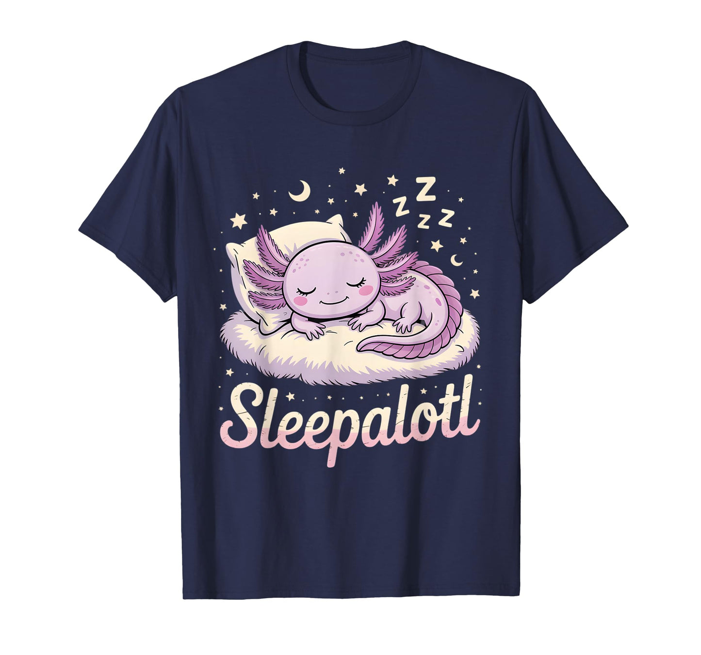 Axolotl Pajamas Girls Boys Sleepshirt sleepalotl T-Shirt