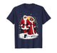 African American Santa Dancing with Mrs Claus for Christmas T-Shirt