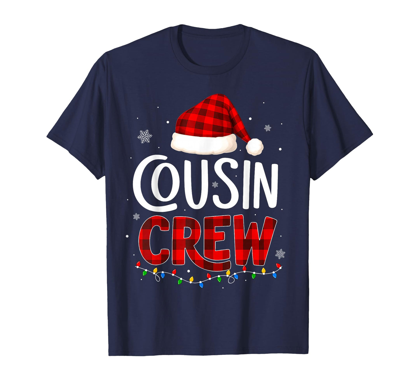 Cousin Crew Christmas Pajamas for Men Kids Women Grandkids T-Shirt