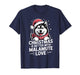 Funny Dog Christmas is Better with Alaskan Malamute Love T-Shirt