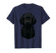 Black Labradoodle Dog Art Design T-Shirt