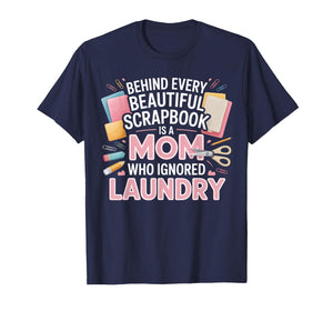Embellished Craft Hobby Crafter Mama Scrapbooking Mom T-Shirt