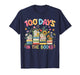 100th Day of School Teacher Floral 100 Days in The Books T-Shirt