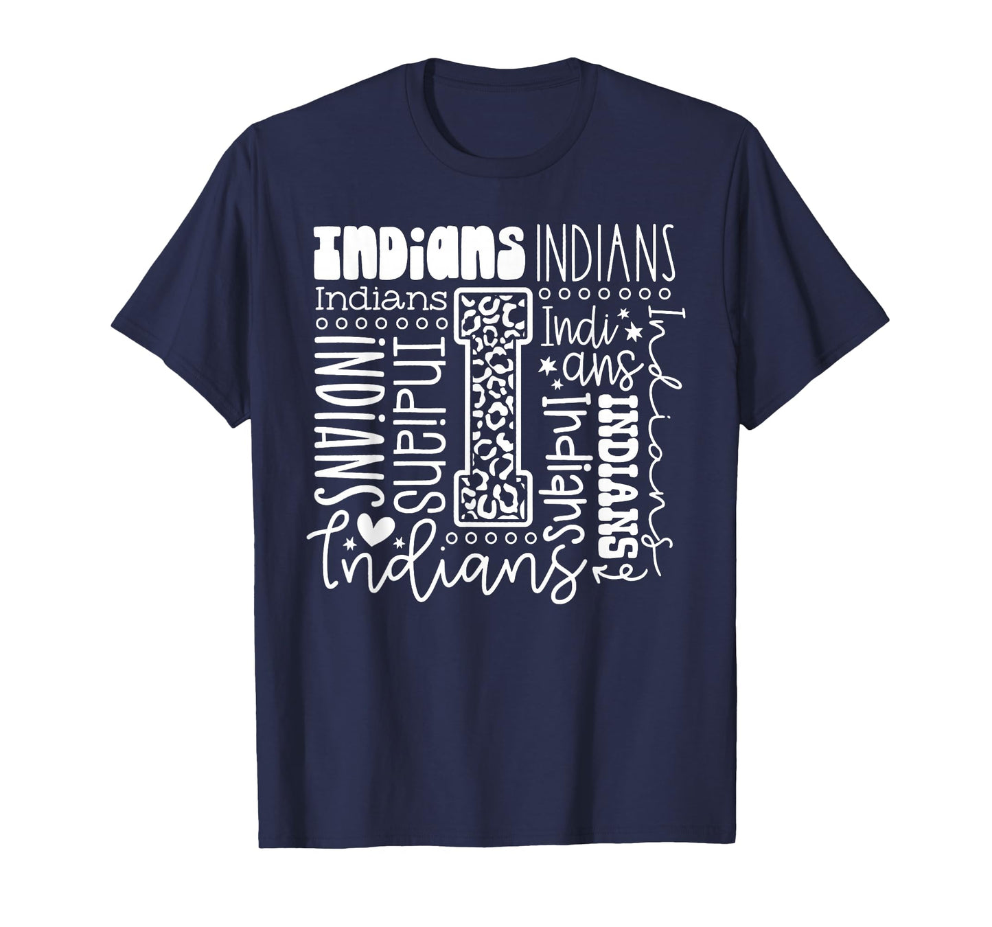 Vintage Indians Back to School Team Spirit T-Shirt