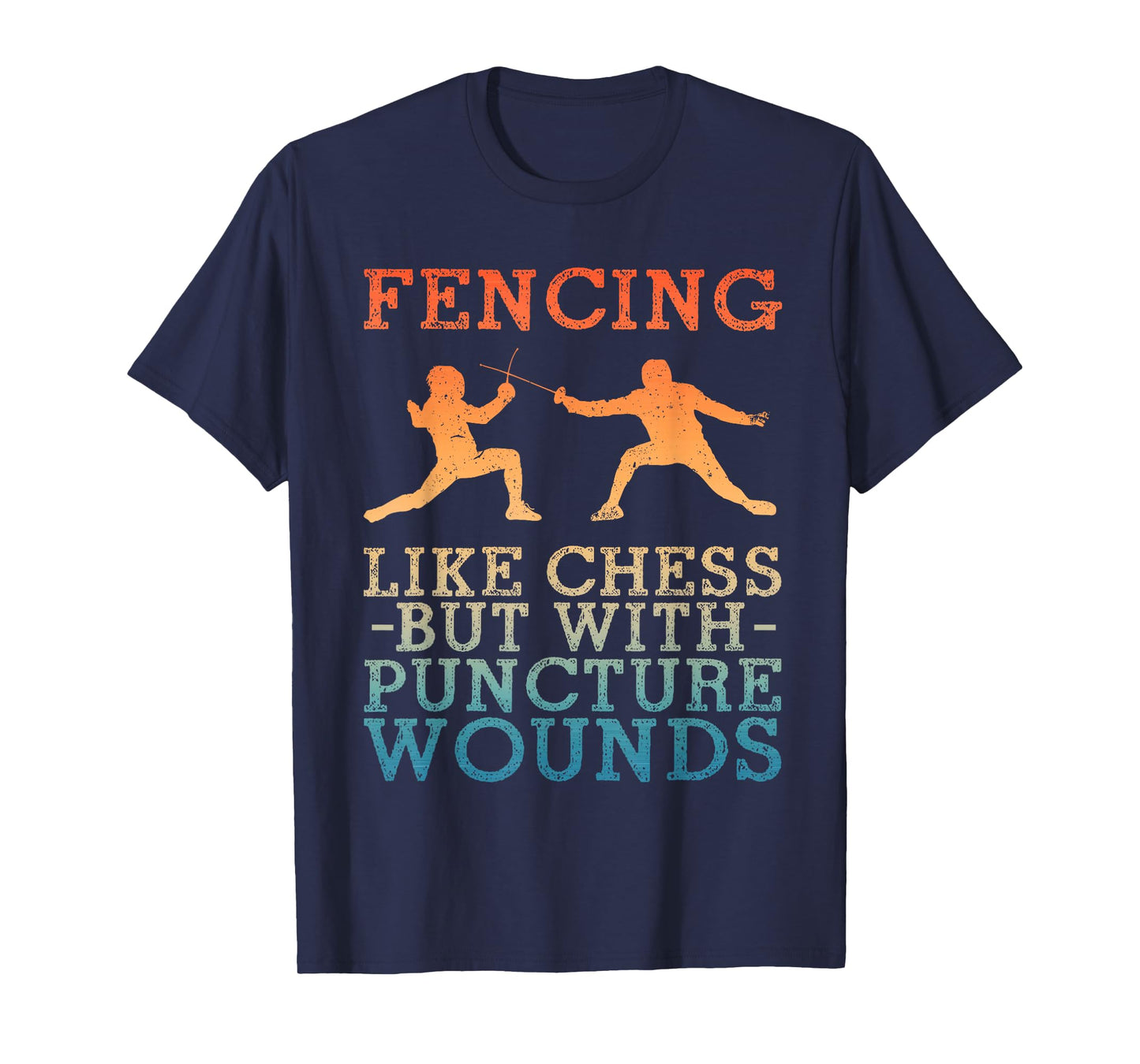 Fencing Sport Novelty for Men Women Fencer Fencing Lover T-Shirt
