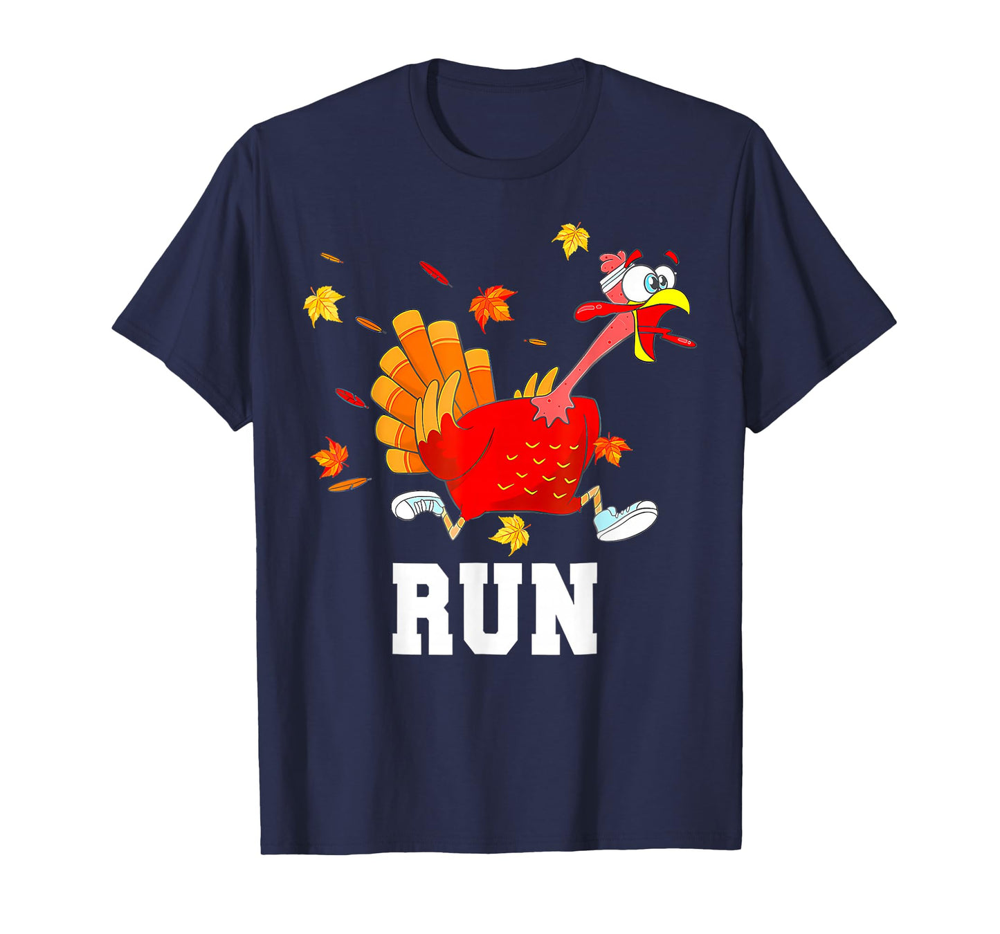 Turkey Run Costume Thanksgiving Running Turkey Trot T-Shirt