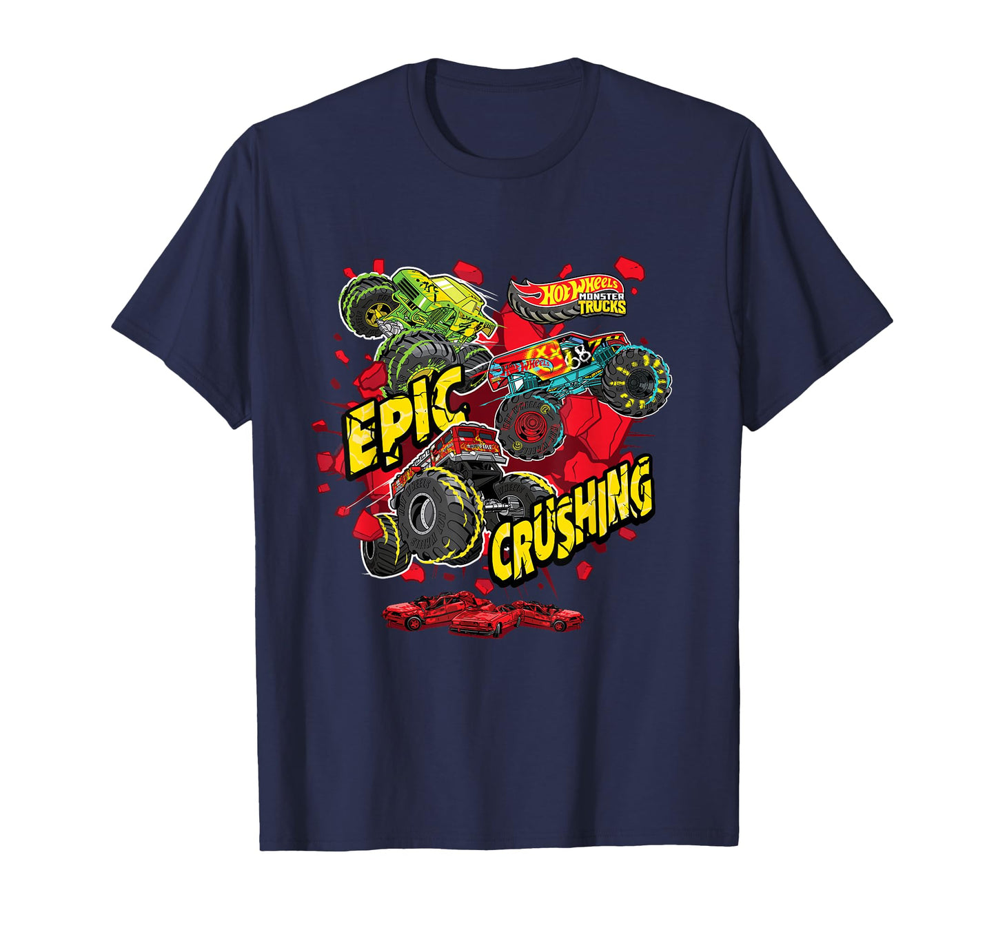Hot Wheels Monster Trucks - Epic Crushing T-Shirt