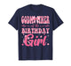 Godmother of The Birthday Girl Family Pink Coquette Bow T-Shirt
