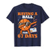 Having A Ball for 67 Days Dabbing Basketball Player Student T-Shirt
