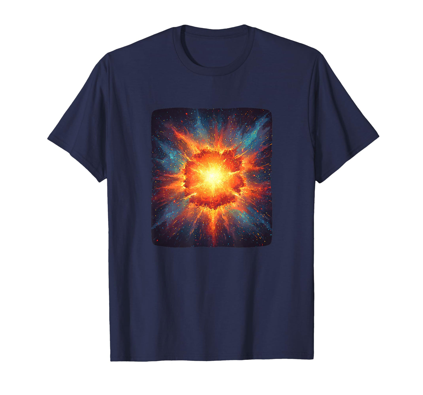 Nice Colorful Supernova Graphic Costume for Boys and Girls T-Shirt