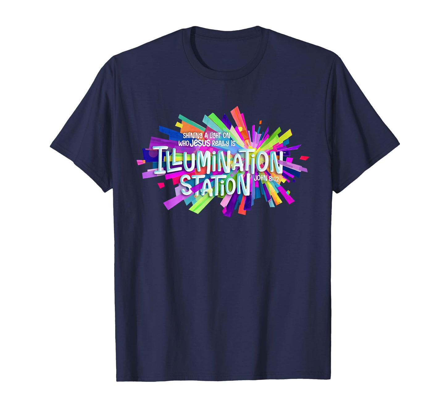 Illumination Station VBS 2026 Vacation Bible School 2 Sided T-Shirt