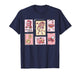 Coquette Stamp Veterinary Technician Vet Med Valentine Day T-Shirt