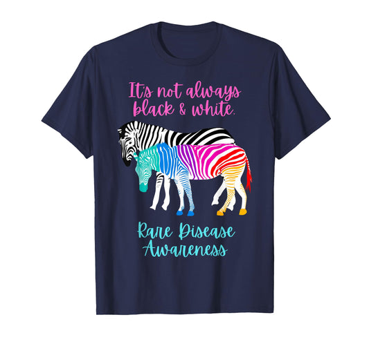Zebra Rare Disease Awareness Proud Rare Disease Day 2026 T-Shirt