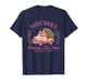 Saint Nicks Christmas Tree Farm Holiday Season Pink Truck T-Shirt