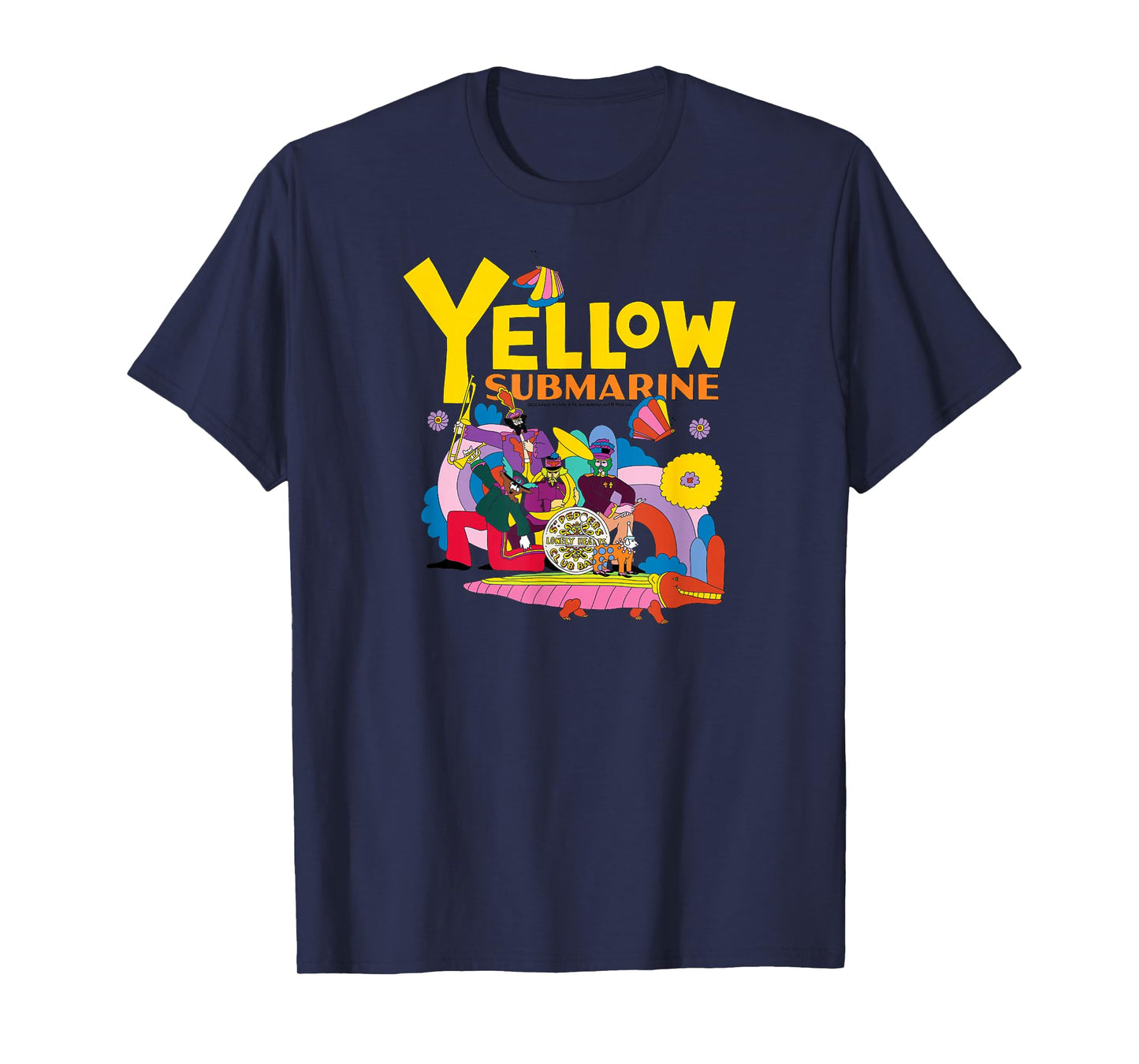 The Beatles -Yellow Submarine SGT Pepper T-Shirt