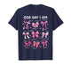 Bow God Say I Am Christian Girl Teen Women Bible Verse Jesus T-Shirt