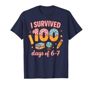 Funny 67 100th Day of School Teacher 100 Days 6 7 Meme 6-7 T-Shirt
