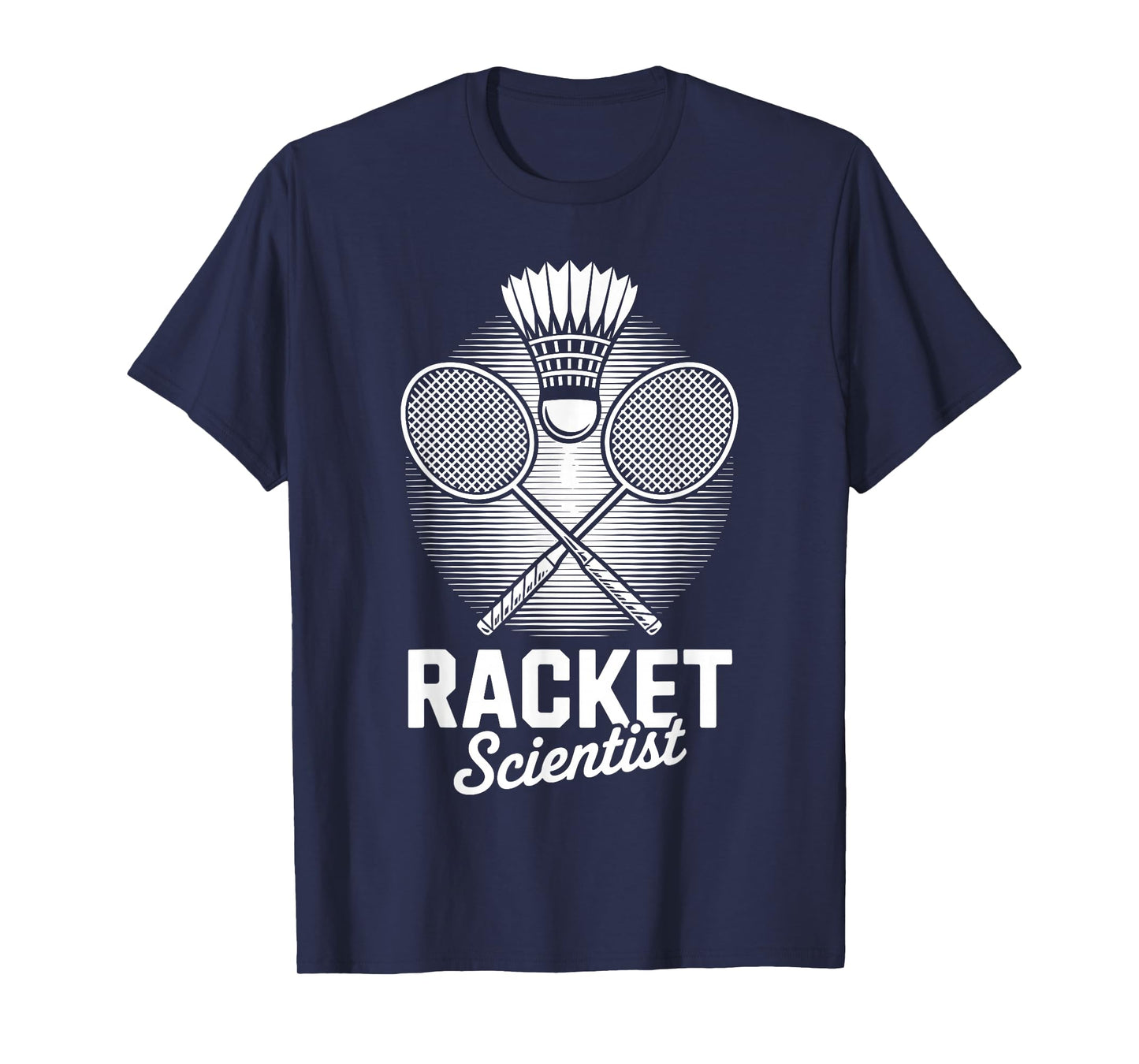 Cool Badminton Art for Men Women Badminton Lover Badminton T-Shirt