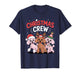 Christmas Crew Xmas Puppy Dog Breed Funny Christmas Poodle T-Shirt